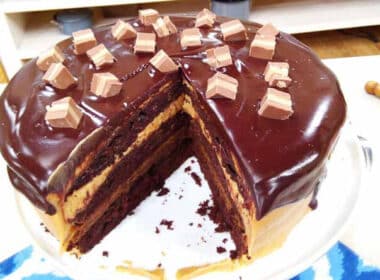 torta o pastel de chocolate para cocinar